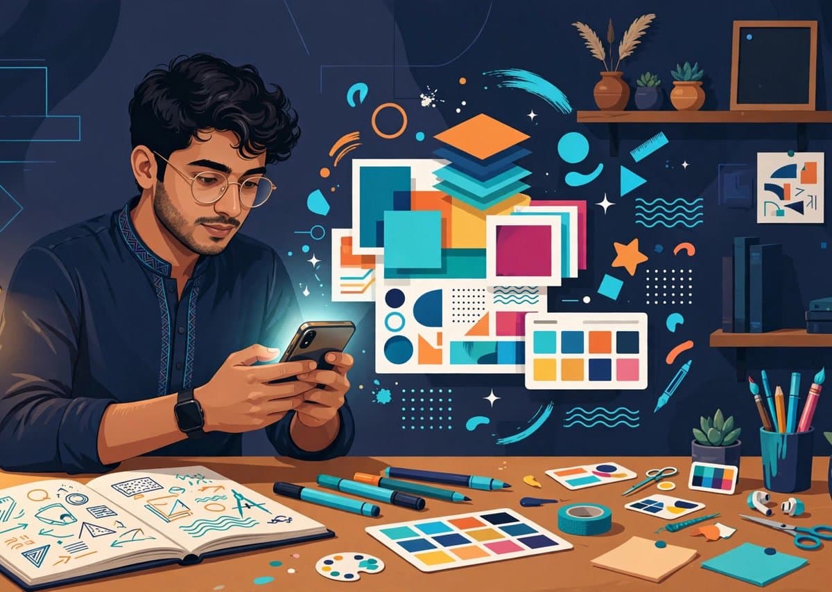 Mobile Graphic Design: Earn on Your Phone in Pakistan (2026)